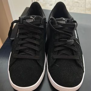 Puma black sneakers